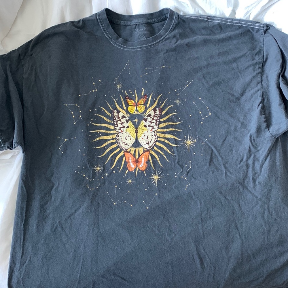 pacsun astrology oversized tee
